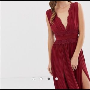 Asos TALL Maxi Eyelash Lace